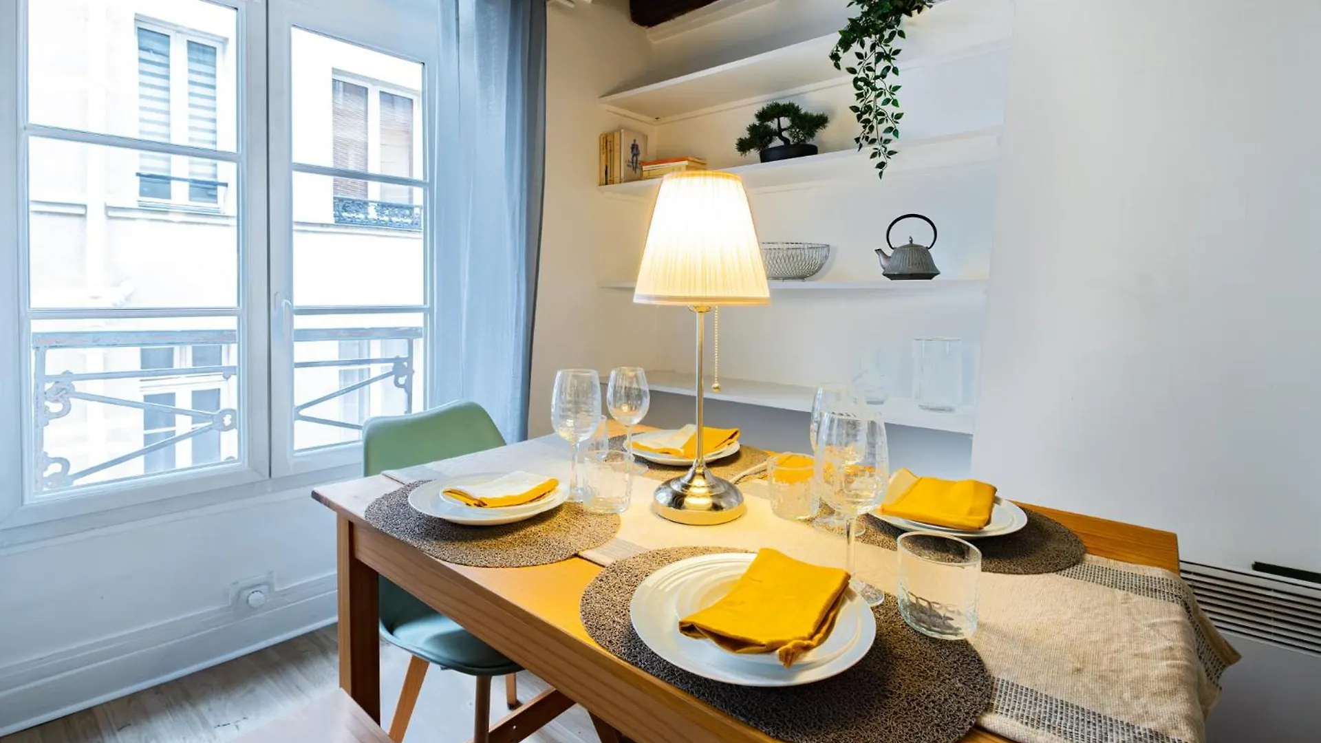 Appartement Typique Au Coeur Du Marais باريس